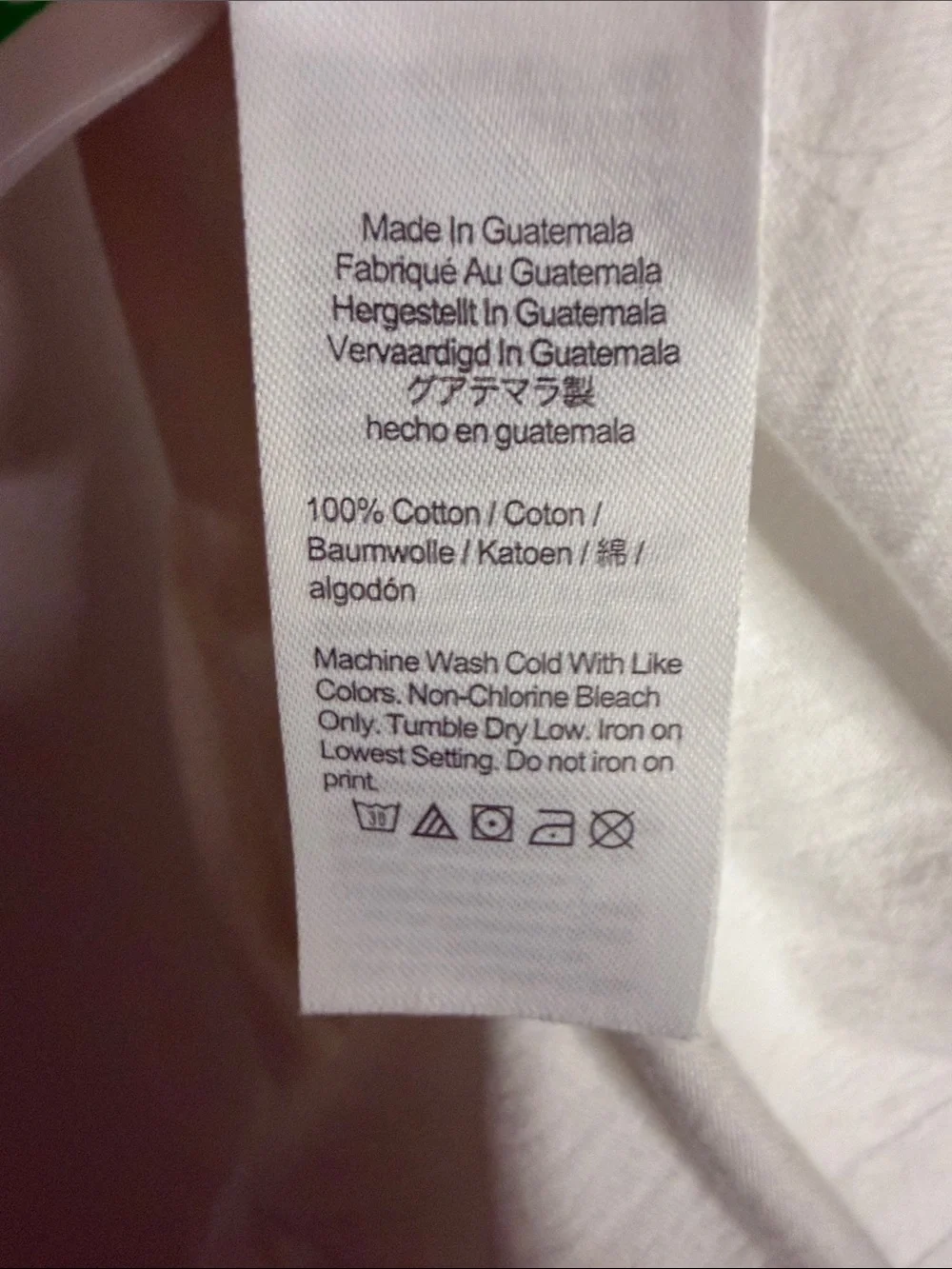WHITE J.CREW HOLIDAY CREW GRAPHIC COTTON LONG SLEEVE TEE